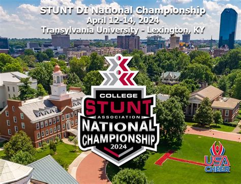 d2 stunt nationals 2024|college stunt 2023 schedule.